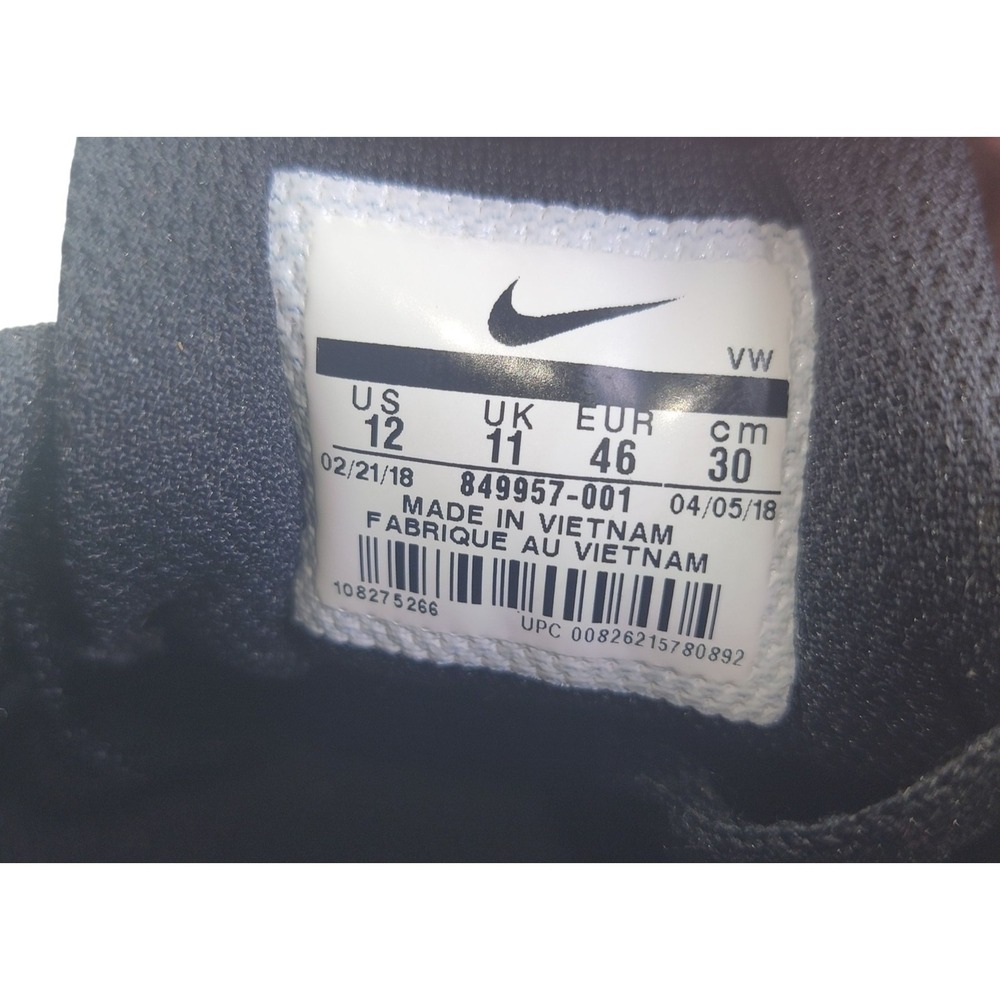 Nike Mens Explorer 2 Golf Shoes Black 849957-001 Lace Up Low Top Size 12 M - Picture 10 of 11